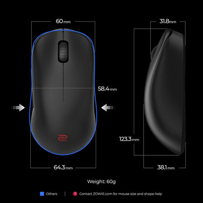 BenQ S2-DW Zowie 4K Wireless Esports Gaming Mouse