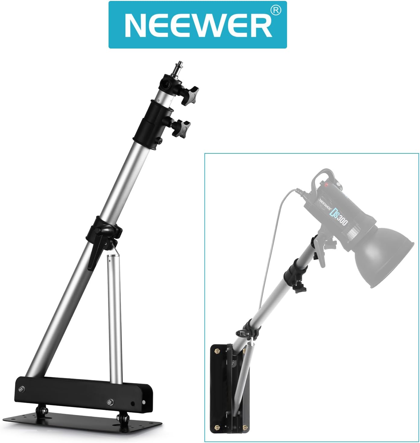 Neewer Wall Mounting Triangle Boom Arm Photography