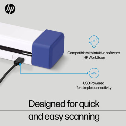 HP HPPS100 Small USB Document Scanner
