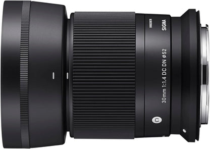 Sigma 302972 30mm f/1.4 DC DN RF Mount Lens Bundle