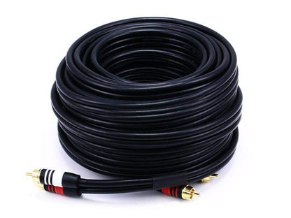 Monoprice 102864 Premium 2RCA Male to Male Audio Cable 6ft