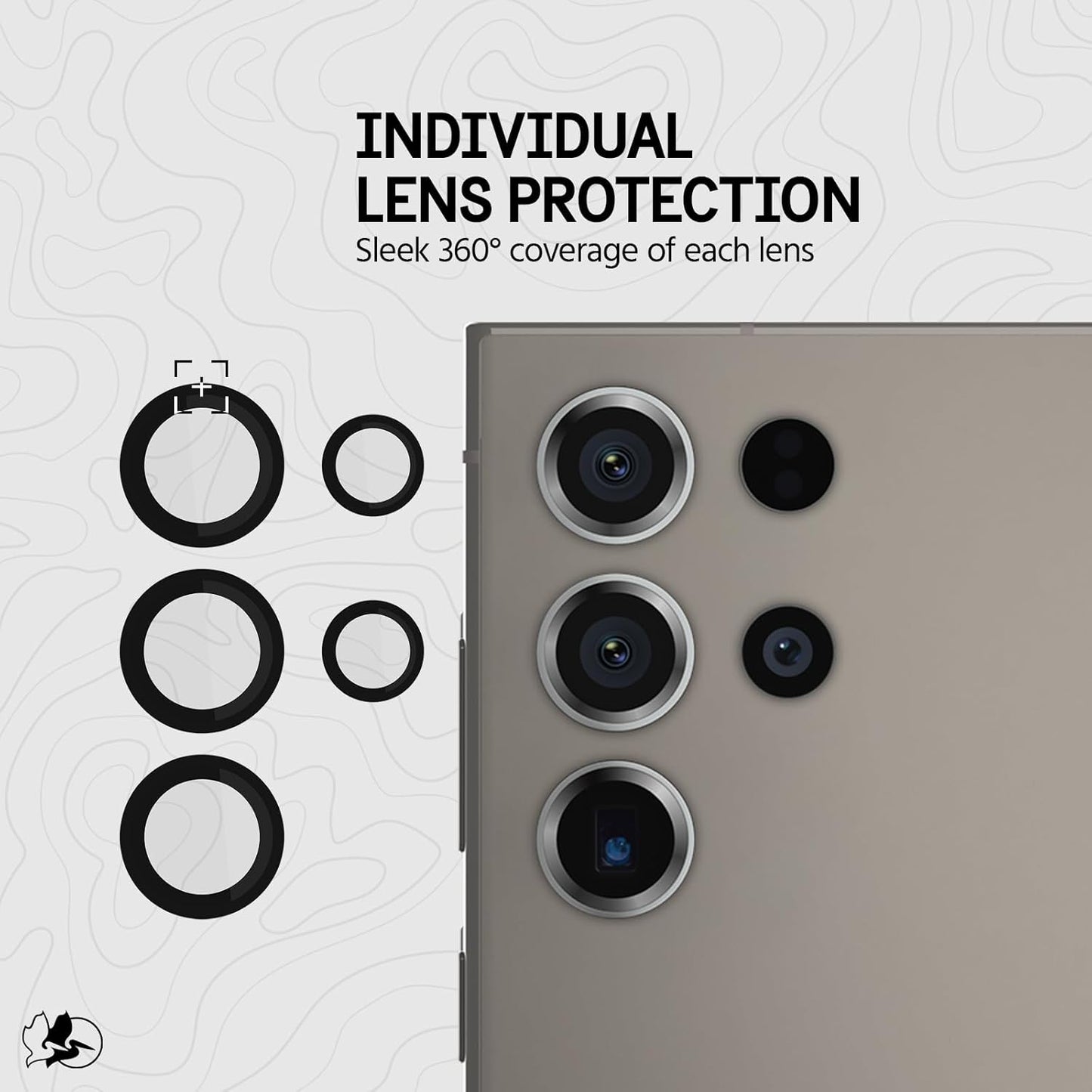 Pelican PP053706-08 Galaxy S24 Ultra Camera Lens Protector