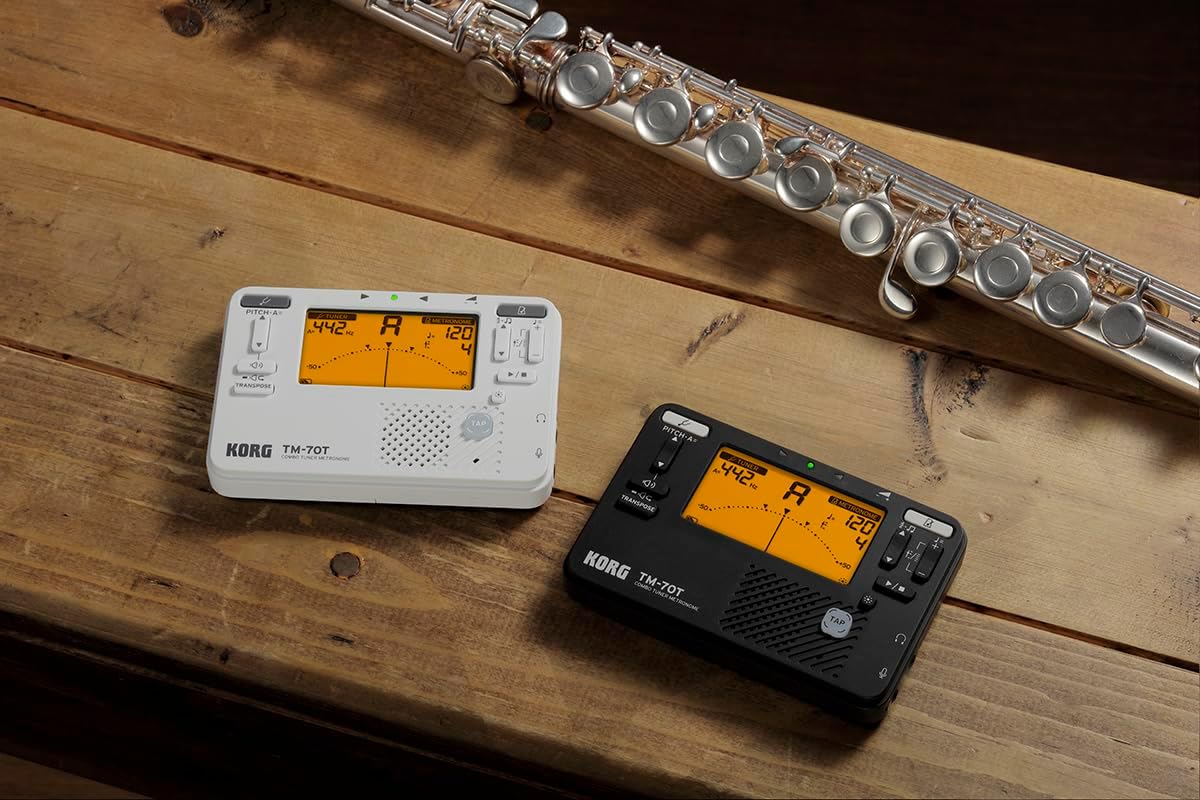 Korg TM70TBK Tuner Metronome Combo Black