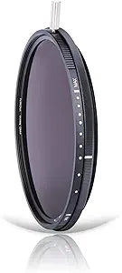 NiSi 498410 77mm ND-VARIO Pro Nano 5-9 Stops Filter