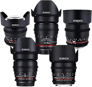 Rokinon Cine Lens Kit Micro Four Thirds