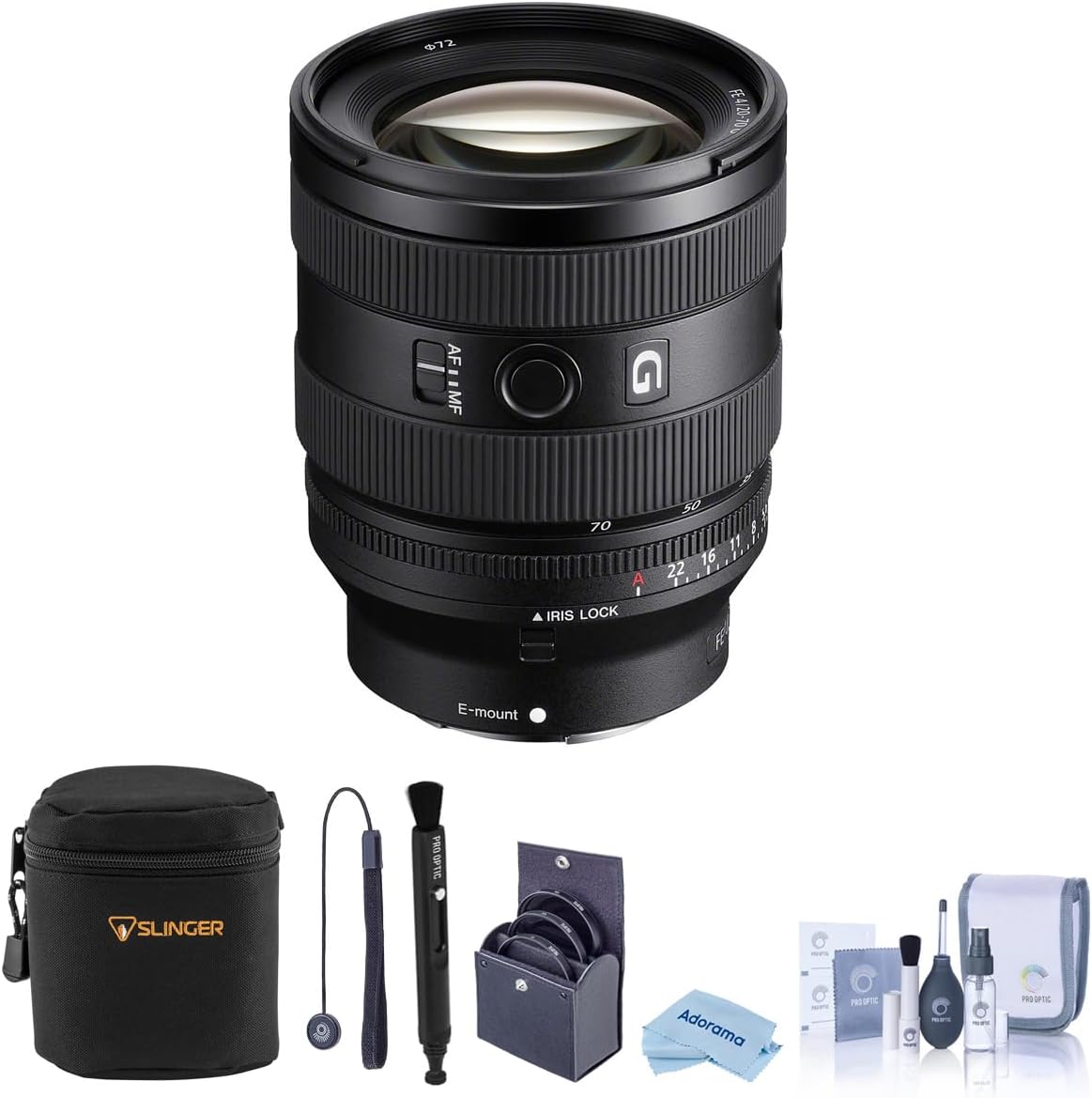 Sony FE 20-70mm f/4 G Lens Bundle, E-Mount