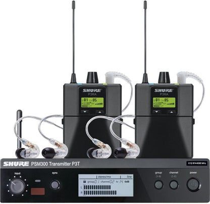 Shure PSM 300 Twin Pack Wireless In-Ear Monitor