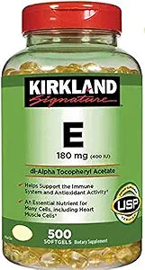 Canon Kirkland Signature Vitamin E 180mg 500 Softgels
