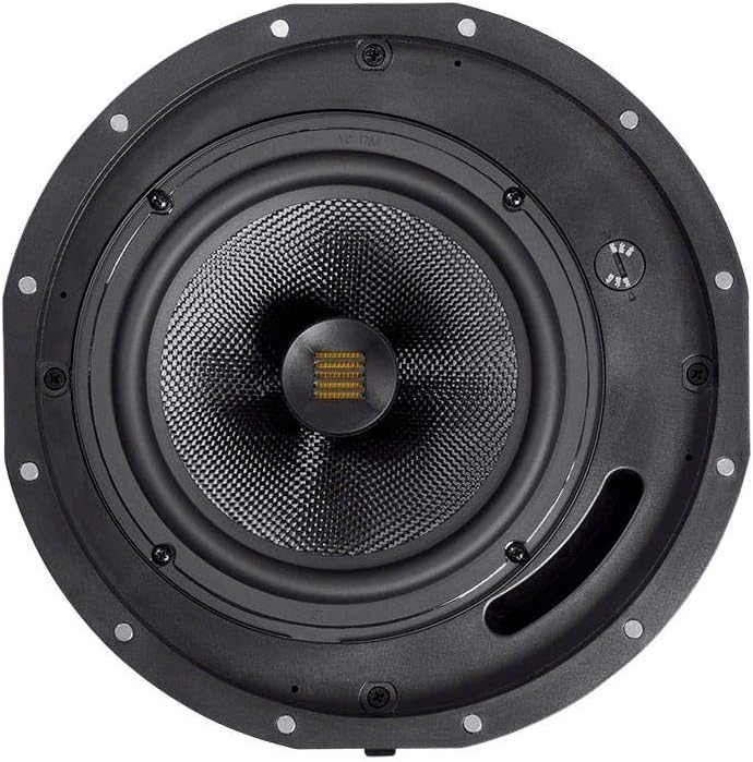 Monoprice 124435 Amber 6.5in Carbon Fiber Ceiling Speakers