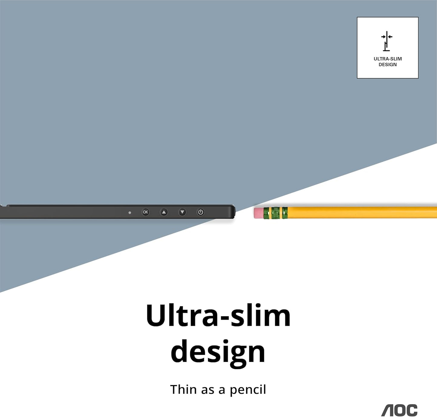 AOC 16T3EA 16" USB-C Portable IPS Monitor