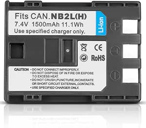 Neewer 10000146@@11 NB-2LH Battery Canon Cameras