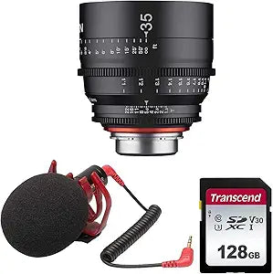 Rokinon XEEN 35mm T1.5 Cine Lens Bundle - Canon EF