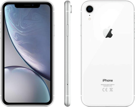 Apple iPhone XR 256GB White T-Mobile Renewed