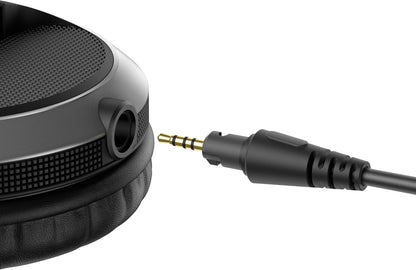 Pioneer DJ HDJ-X5-K Black DJ Headphones Bundle