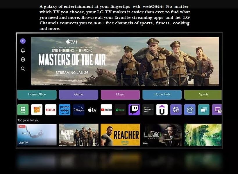 LG 55UQ7050ZUD 55-Inch 4K UHD Smart TV (Renewed)