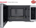 Sharp SMC1162KS 1.1 CuFt Countertop Microwave