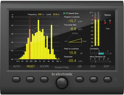TC Electronic CLARITY M STEREO Audio Meter Display