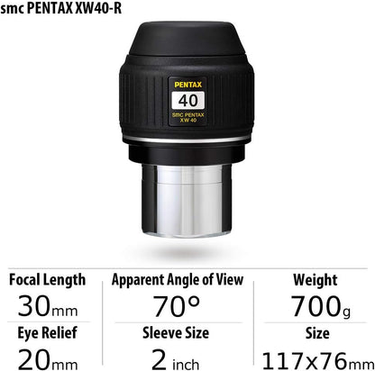 Pentax 70538 XW40-R Telescope Eyepiece 40mm