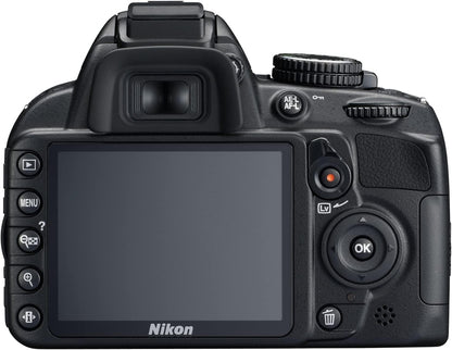 Nikon CRTNKD3100BODYKRB D3100 Digital SLR (Renewed)