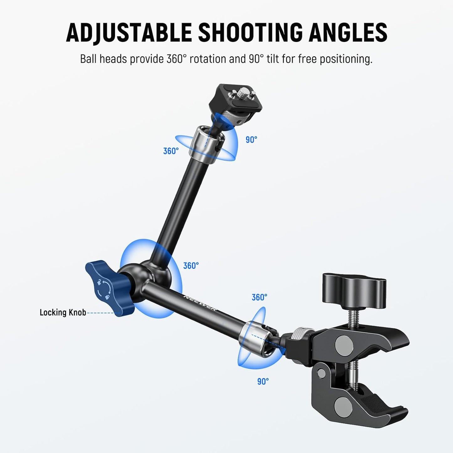 Neewer NW-MAGICARM 11" Articulating Magic Arm Clamp