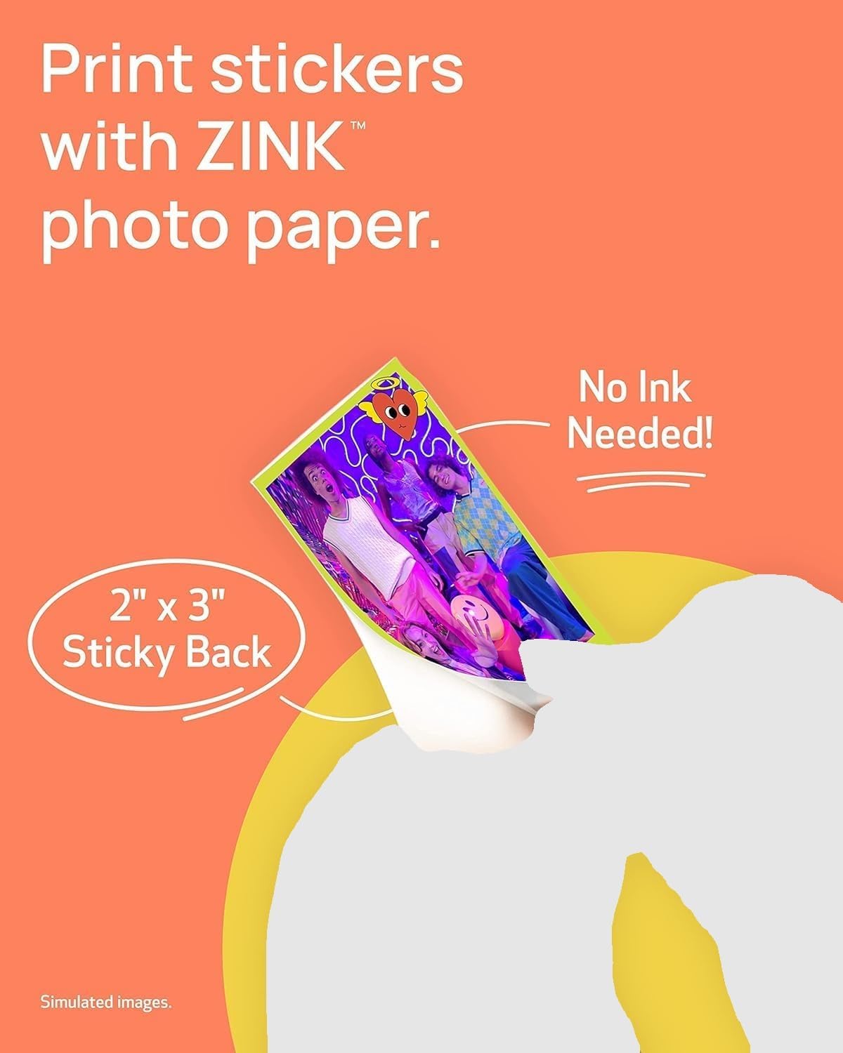 Canon ivy 2 Mini Photo Printer - Pure White Portable Printing