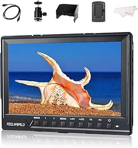 FEELWORLD 720171110475 FW760 7 Inch 4K HDMI On-Camera Monitor