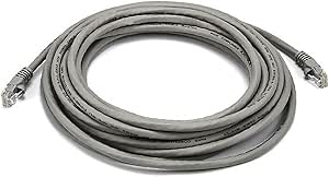 Monoprice 105010 Cat6 20ft Ethernet Patch Cable (Gray)