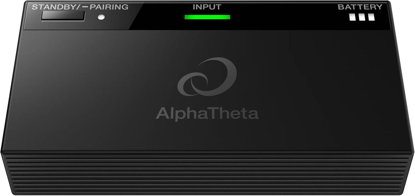 AlphaTheta HDJ-F10-TX Wireless DJ Headphones Transmitter Bundle