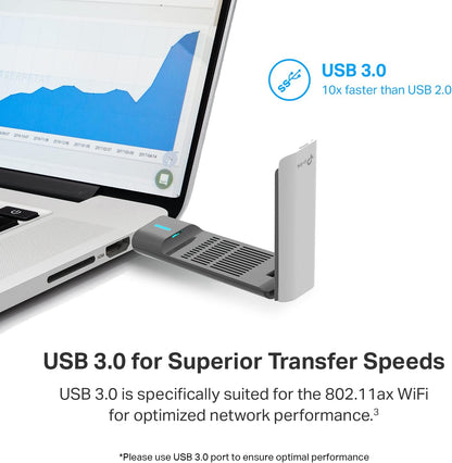 TP-Link Archer TX21UH AX1800 WiFi 6 USB Adapter