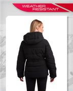 Spyder Puffer Jacket Women's Water-Resistant Winter Coat