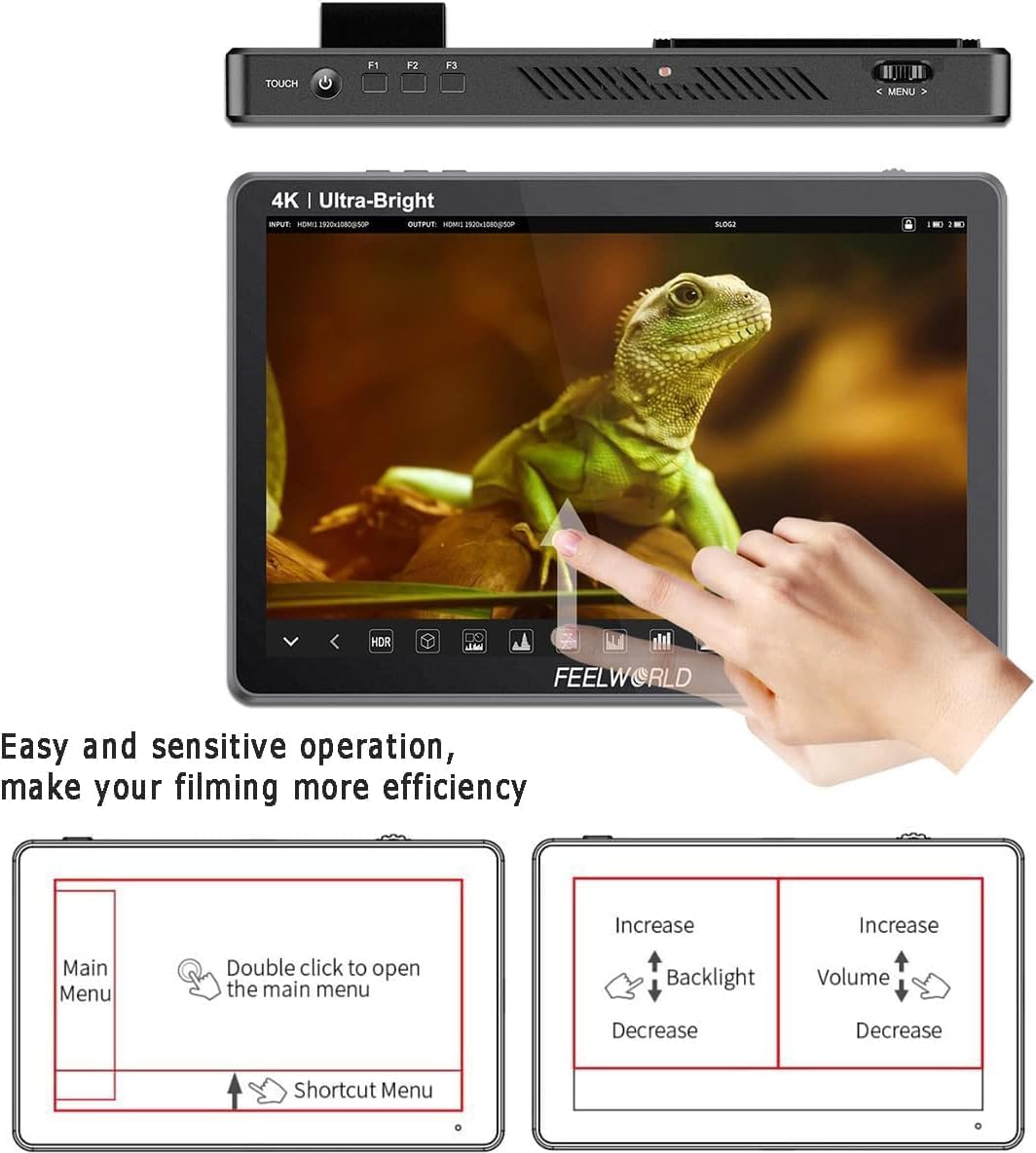 FEELWORLD LUT11 10.1" 2000nit Touch Screen Monitor