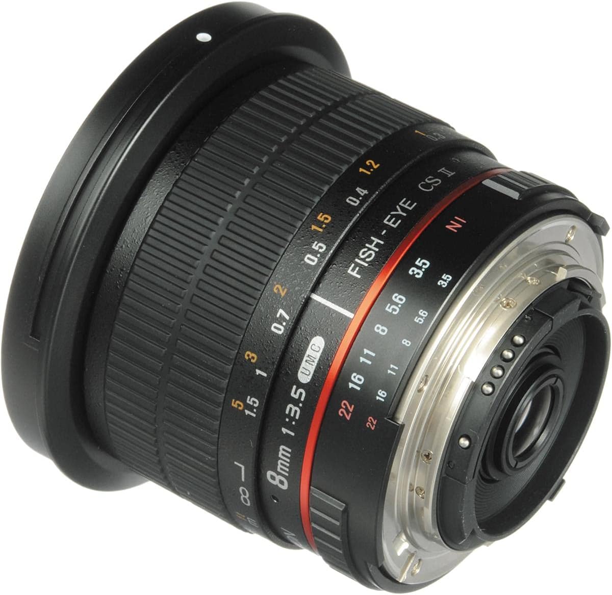 Rokinon HD8M-N 8mm f/3.5 HD Fisheye Lens