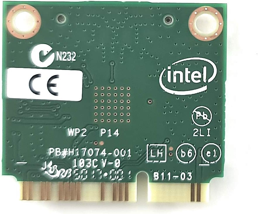 Intel 7260.HMW Wireless-AC Dual Band Network Card