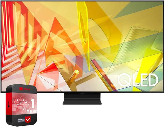 Samsung QN55Q90TAFXZA 55" QLED 4K Smart TV Bundle