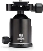 Benro V3 Slim Double Action Tripod Ballhead