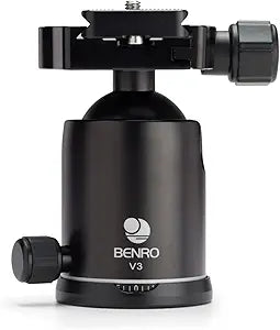 Benro V3 Slim Double Action Tripod Ballhead
