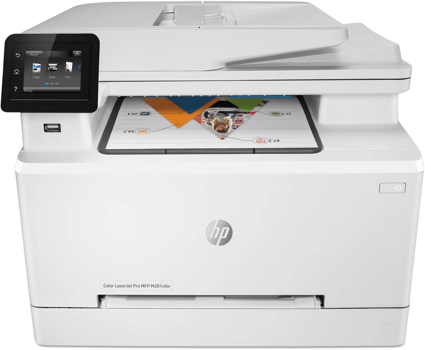 HP T6B82A LaserJet Pro M281fdw Wireless Color Laser Printer