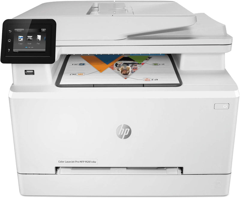 HP T6B82A LaserJet Pro M281fdw Wireless Color Laser Printer — main product image