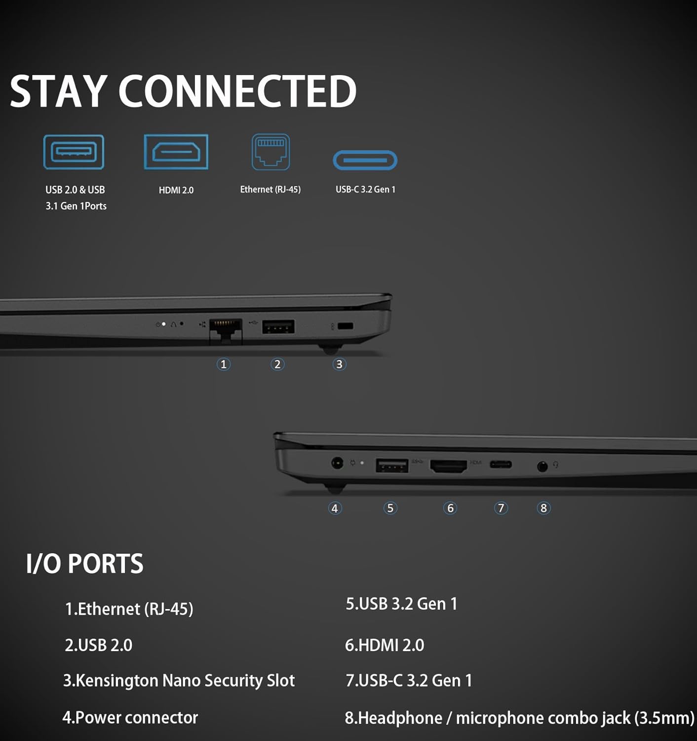 Lenovo V14 Laptop Ryzen 5 FHD Business Laptop