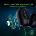 Razer RZ04-03240100-R3U1-cr BlackShark V2 X Gaming Headset (Renewed)