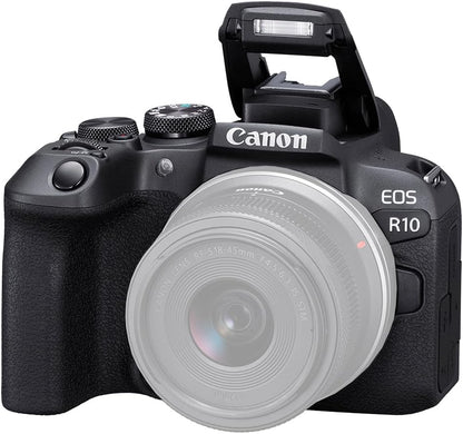 Canon R10 Mirrorless Camera 18-45mm Lens Kit Renewed