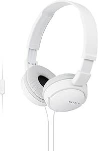 Sony MDRZX110AP/W ZX Series On-Ear Headphones White — main product image