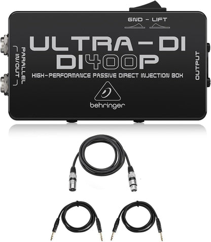 Behringer ULTRA-DI DI400P Passive Direct Injection Box