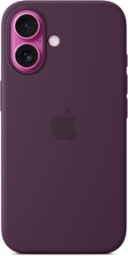 Apple iPhone 16 Silicone Case with MagSafe - Plum