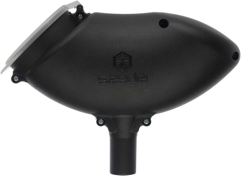 Spyder 200 Round Paintball Hopper - Black — main product image