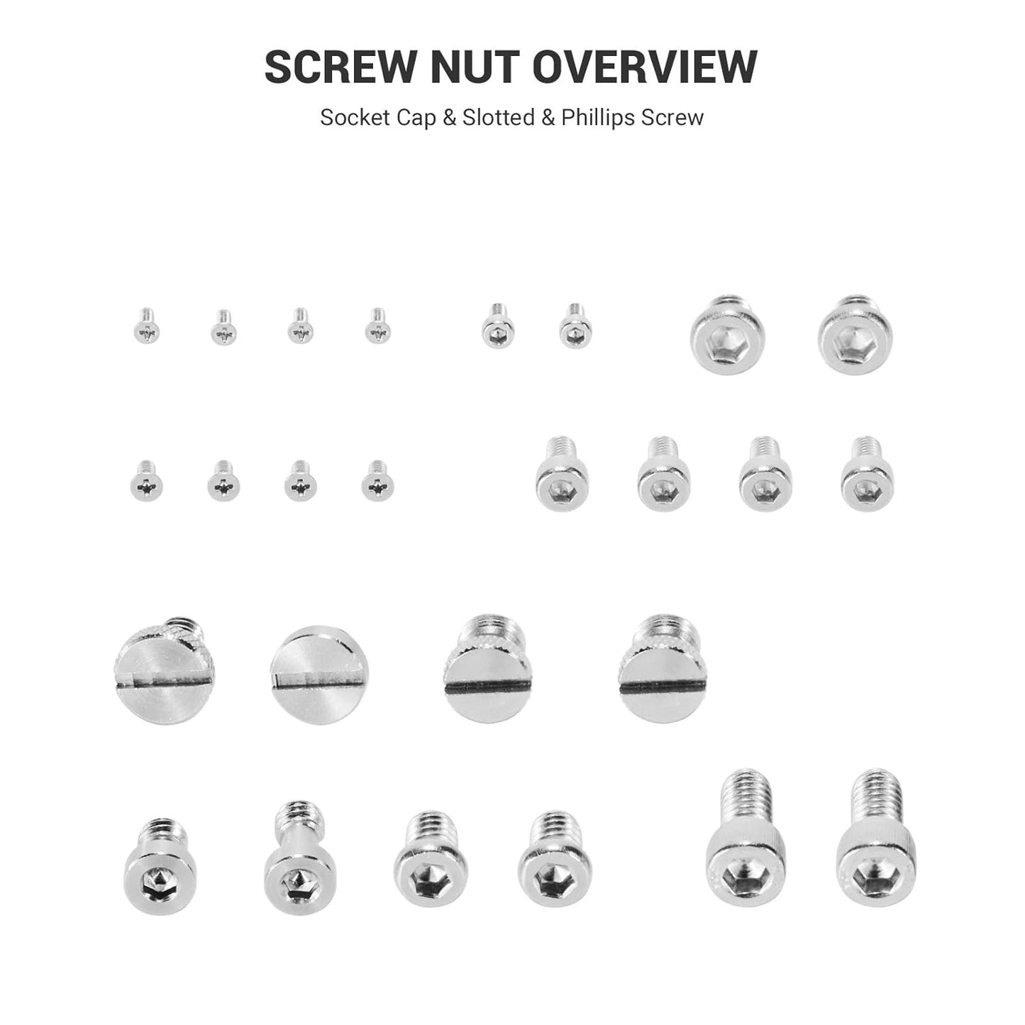 SmallRig AAK2326-CF-FBA-US Camera Screw Set 26 Pcs