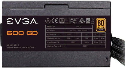 EVGA 100-GD-0600-V1 600 GD 600W 80+ Gold Power Supply