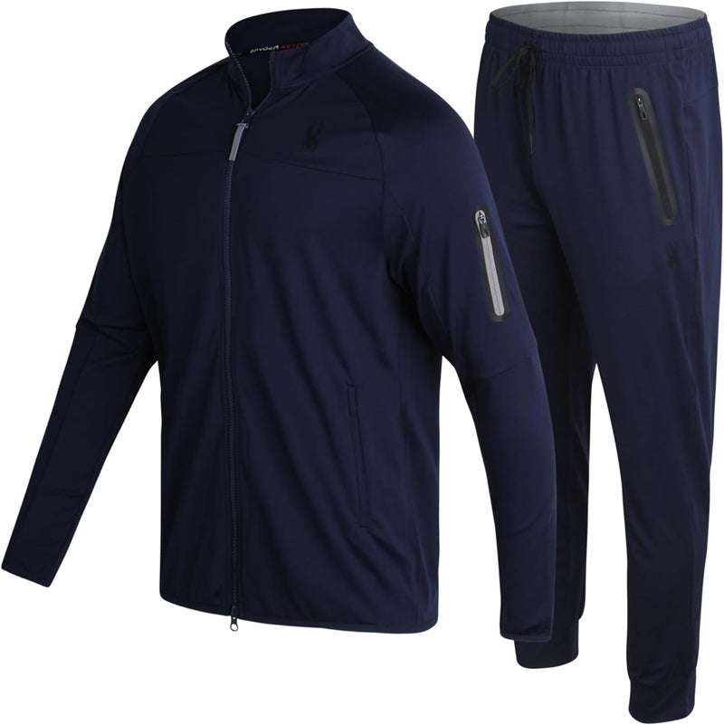 Spyder Mens Tracksuit 2-Piece Athletic Set — main product image