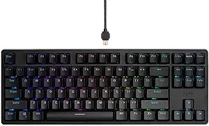 Monoprice 142304 Collider TKL Gaming Keyboard RGB — main product image