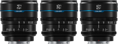 Sirui SP-231456 Night Walker T1.2 Cine Lens Set E-Mount